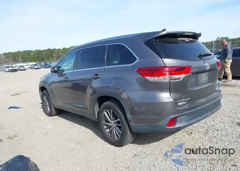 2019 Toyota Highlander Xle из США, поврежденный, VIN 5TDKZRFHXKS562049